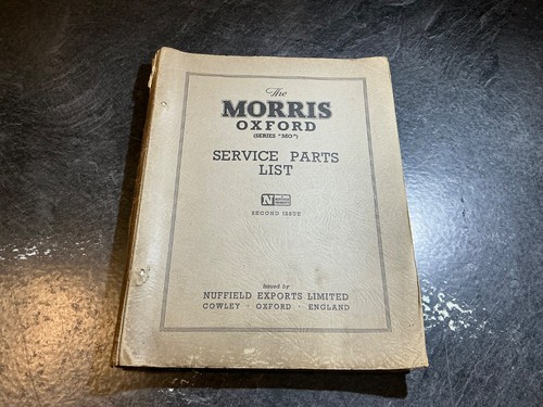 1948 1954 the morris oxford - 1948-1954,