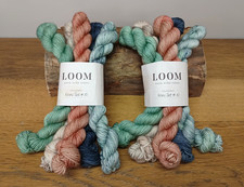 LOOM X 2 matching mini skein
