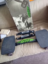 Snakeboard Retro 90s with Original Wheels with box + FREE Griptape cleaner 