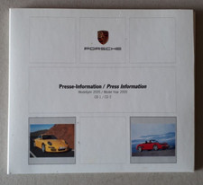 Porsche Media Press Kit Brochure 2005 911 Boxster Carrera GT Cayenne GT2 GT3