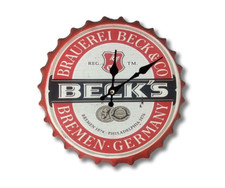 BECKS BEER METAL BOTTLE TOP