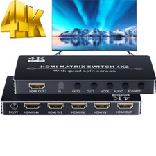 4K HDMI Matrix Switch 4X2