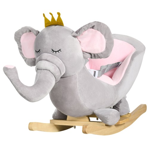 Homcom baby rocking horse - baby,
