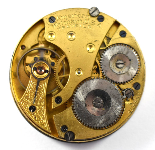 Vintage waltham traveler 16s - waltham,