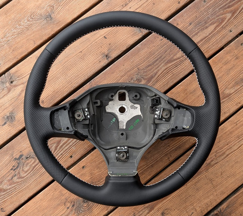 New leather steering - new,