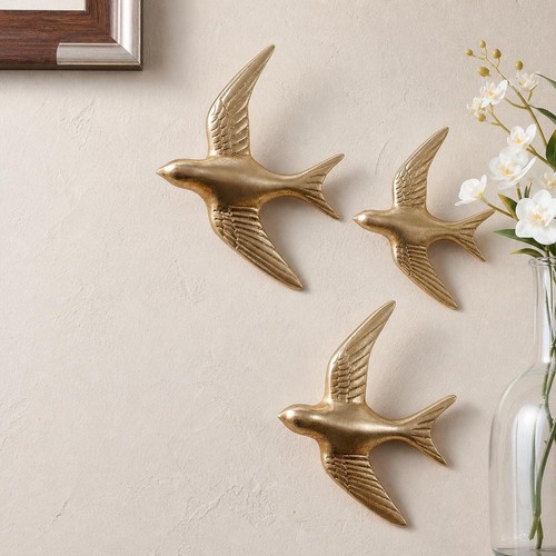Swallow wall sculpture - wall,