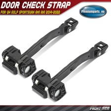 2x Door Check Strap Front Left