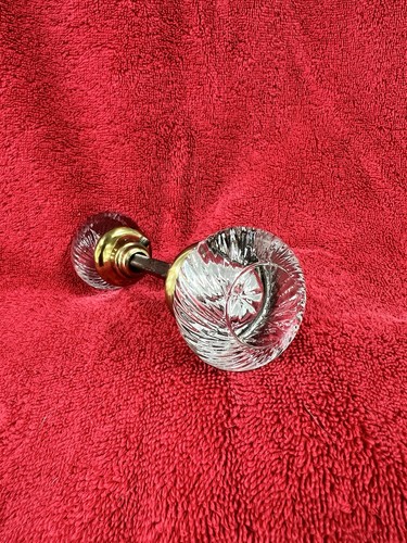 Antique door knobs clear - 2,