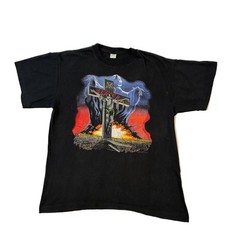 Vintage Slayer 1990 'Touring in the Abyss' T-Shirt