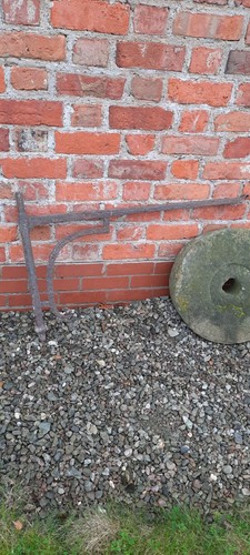 Antique chimney crane wrought - crane,