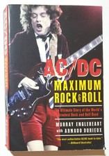AC/DC Maximum Rock & Roll Paperback Book Angus Young Brian Johnson