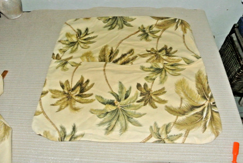 Pair vintage palm trees - pair,