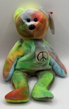 TY PEACE BEANIE BABY BABIES -