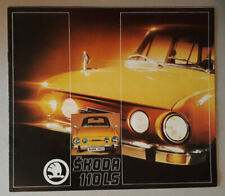 Skoda 110 LS Brochure 1973