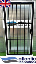 Steel security door - door, angle