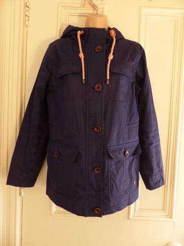 Lovely navy blue raincoat