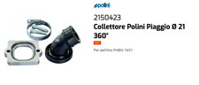 Intake manifold Ø21 360° for