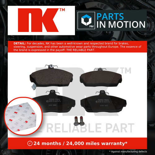 Brake pads set fits - set, 214
