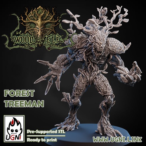 Treeman rooted marker big - treeman,