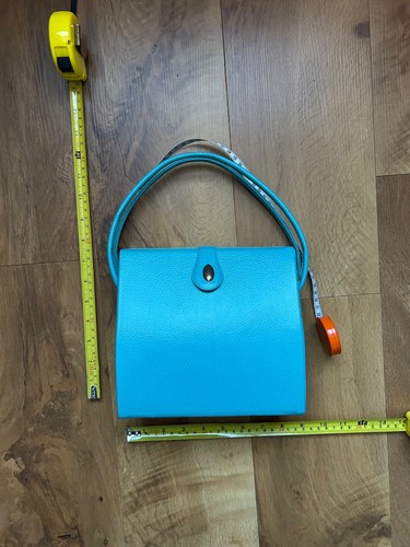 Light turquoise vintage hand