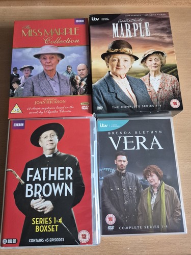 Dvd marple father brown - marple,, brown,