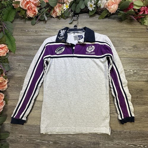 Vintage scotland rugby shirt - scotland,