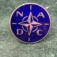 NATO NADC Lapel Badge Enamel