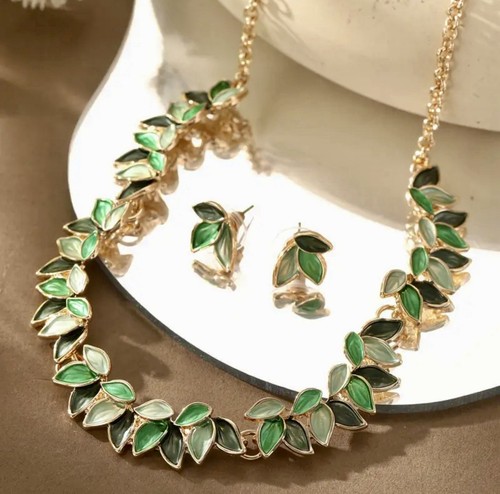 Gold plated leaf design asian - leaf,