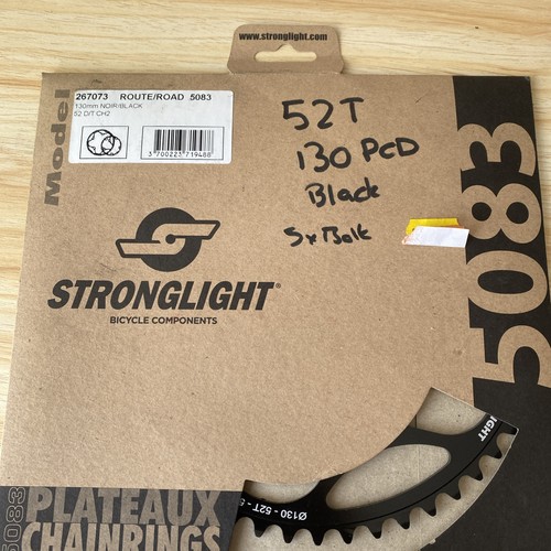 Stronglight 52t chainring - 52t,