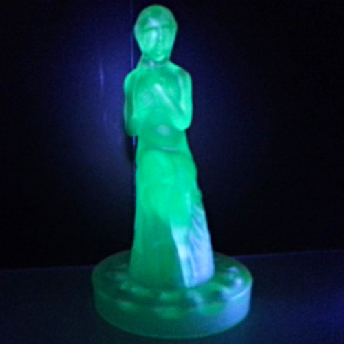 Uranium green glass - uranium,