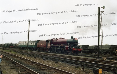 35mm negative steam train lms - train,