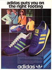 1978 Advert for ADIDAS 'TRX', 'Condor' & 'Sao Paulo' Trainers Original Print Ad