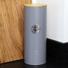 Grey Pasta Storage Canister