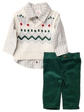 Infant Boys 3 Piece Sweater