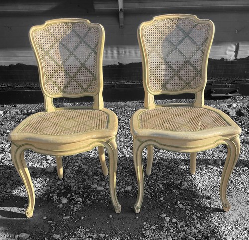Antique french pair - of, hand