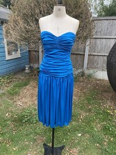 VINTAGE GINA BACCONI 80S DRESS