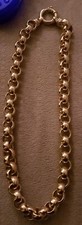 14 ct gold necklace , 585, 69