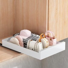 Pull Out Cabinet Organizer Slide Out Drawer Storage No Drilling Black