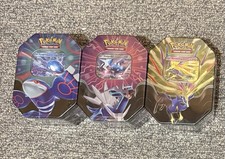 Pokemon TCG EX Tins Lot of 3