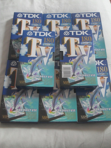 Vhs video tapes 180 - vhs,