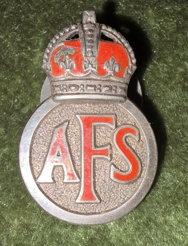 Auxiliary fire service - fire,