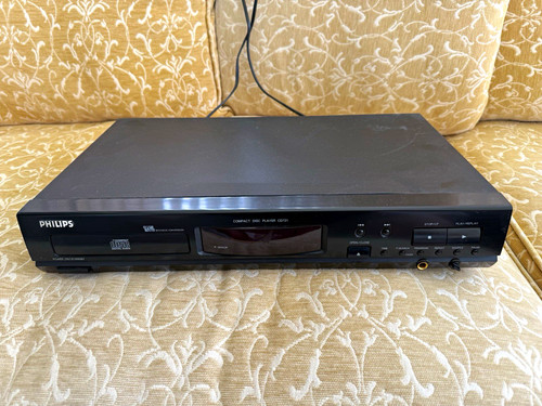 Philips cd721 player black - cd, black.