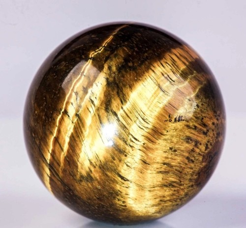 Tigers eye crystal ball - tigers,