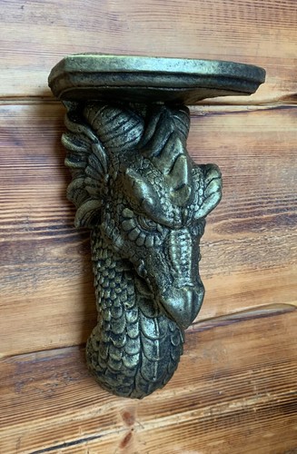 Stone garden gold dragon - stone,