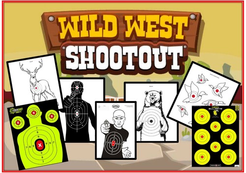 Splatter targets shoot - a4,