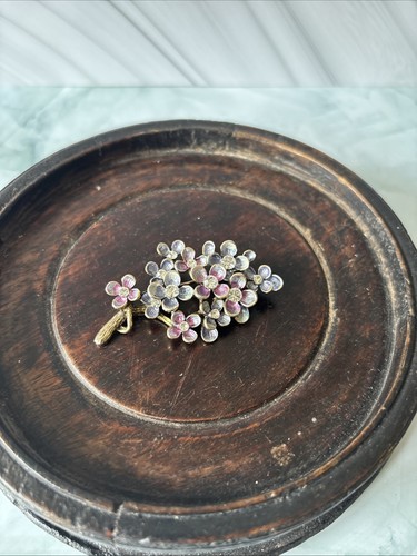 Blossom brooch pink lilac - m&s,