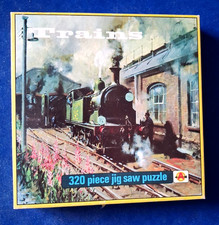 ARROW, TRAINS, 320 PIECE JIGSAW PUZZLE, COMPLETE