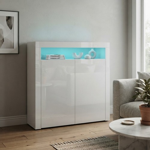 Door white sideboard - sideboard, with