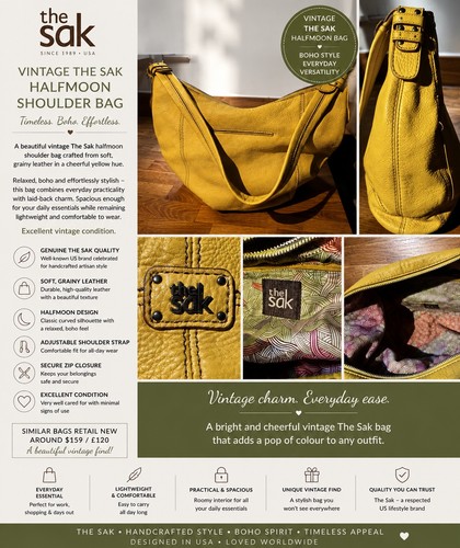 Vintage the sak - ✨, halfmoon