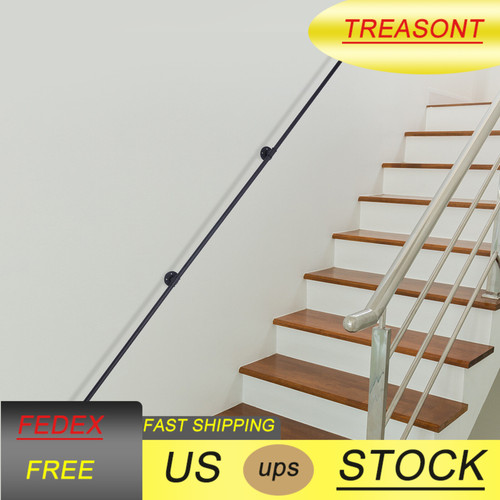 12ft indoor staircase - indoor, handrail